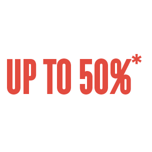 Up to 50%